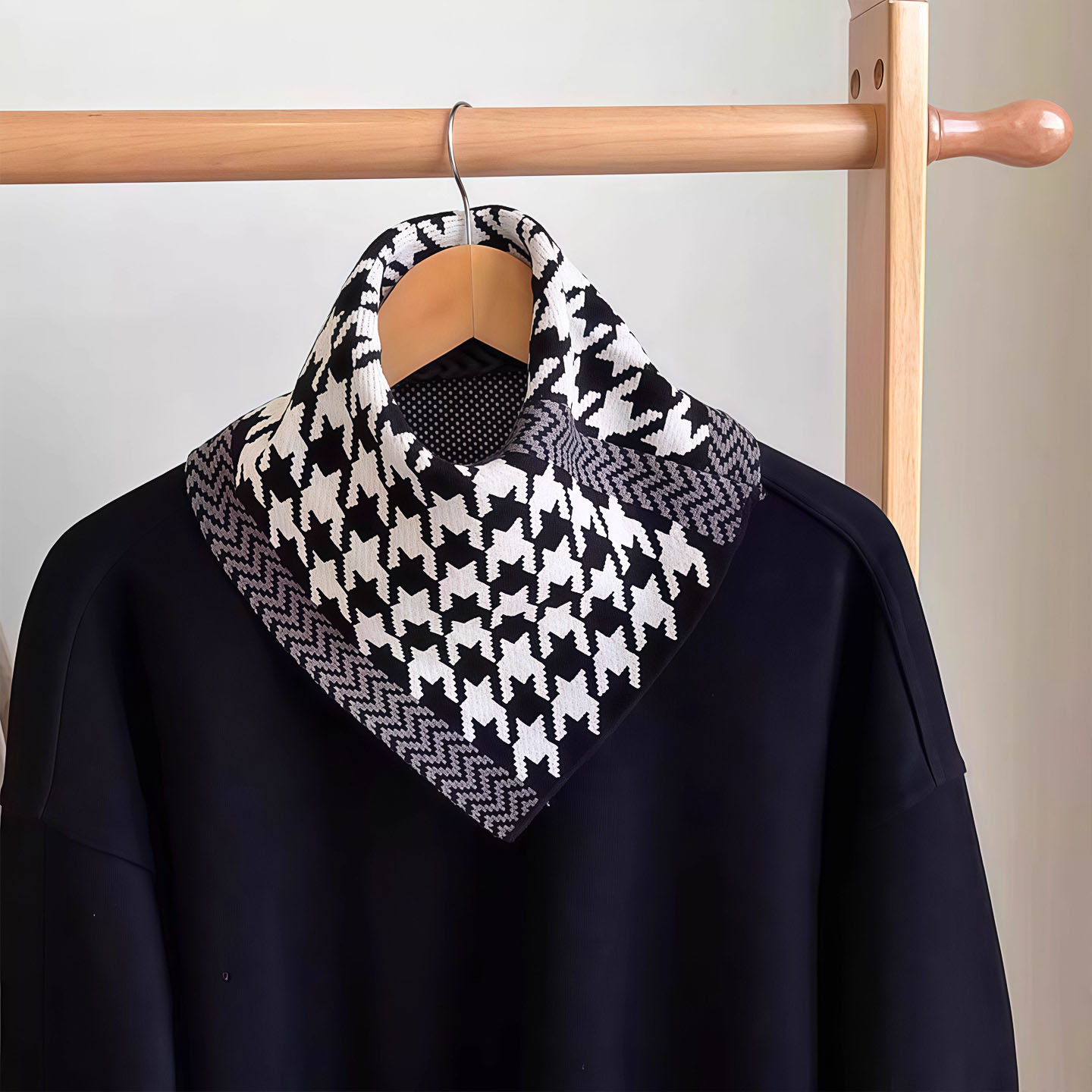 冬季防风围脖围巾女护颈防寒百搭