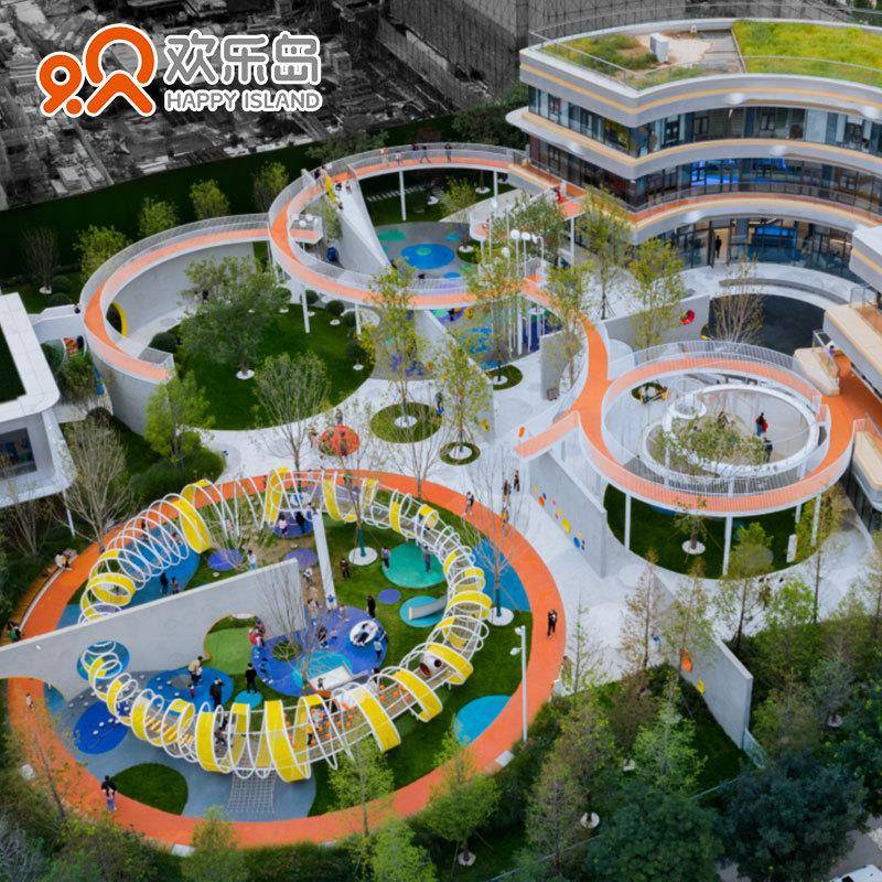 无力乐园规划无动力游乐设备厂儿家童主题型乐园设动计HLD-A567大