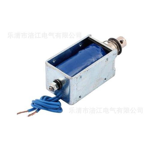 推拉直式流电磁铁 JF-1253B电压12V24V行10mm 吸力WUI程42N电流45