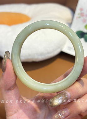 【纯天然和田玉无酸洗无注胶】