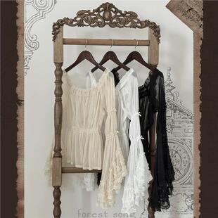 克洛里斯 内搭lolita 网纱姬袖