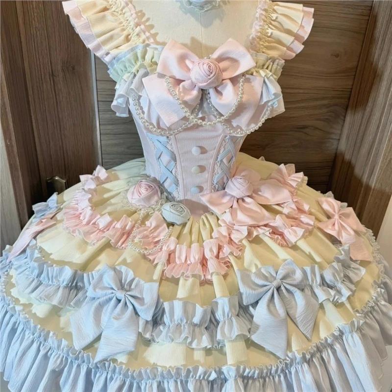 洛丽塔裙子巴巴露亚jsk礼服连衣裙洋装公主lolita裙洛丽塔