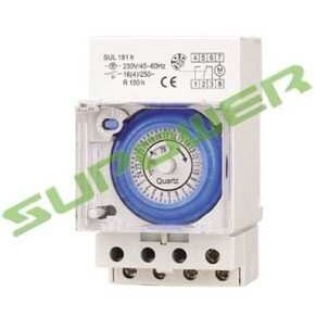 12V DC机械式定时器 最小定时30分钟时间 时控开关SUL181h 带电池