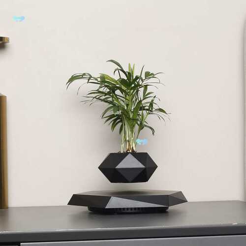D 628 Indoor Magnetic Levitation Floating Flower Planter