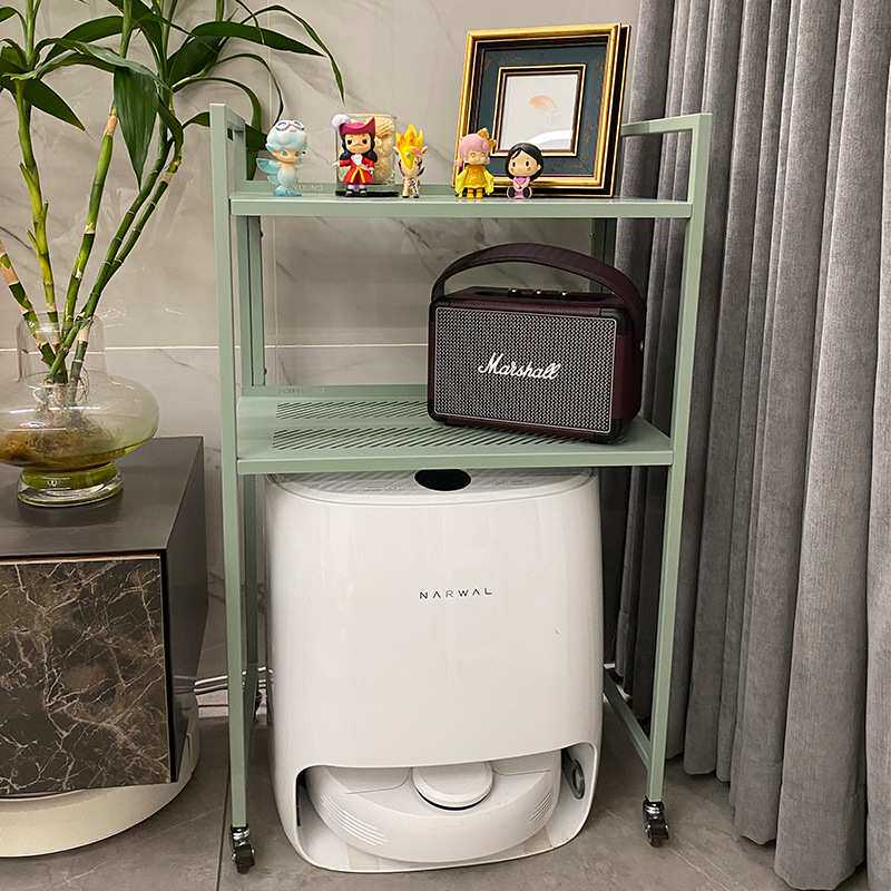 置物架扫地拖地机器人科沃斯N9石头可移动下空式收纳架子