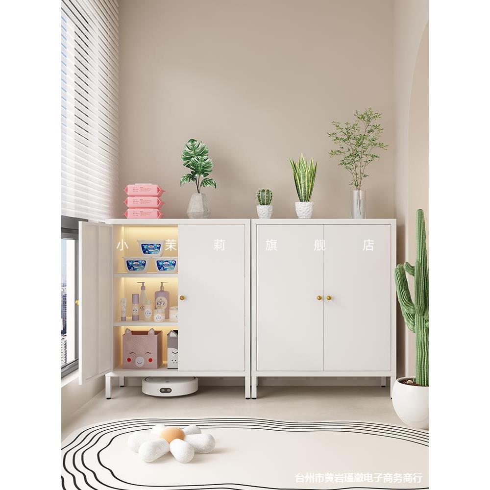 阳台储物柜防晒防水落地柜矮柜子靠墙收纳置物杂物柜大容量地柜