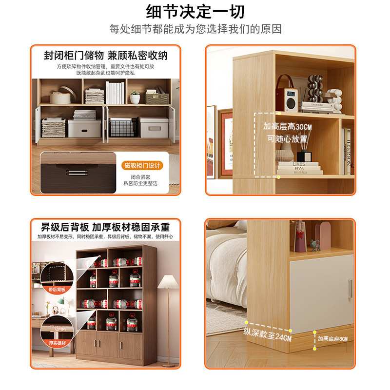 网红简约玄关柜屏风落地置物架客厅隔断柜现代酒柜家用柜子卧室储