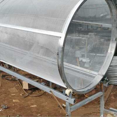 1米长筛子筛草筛草送电机米滚筒牛羊筛草宽电动加厚机草3多垒德株