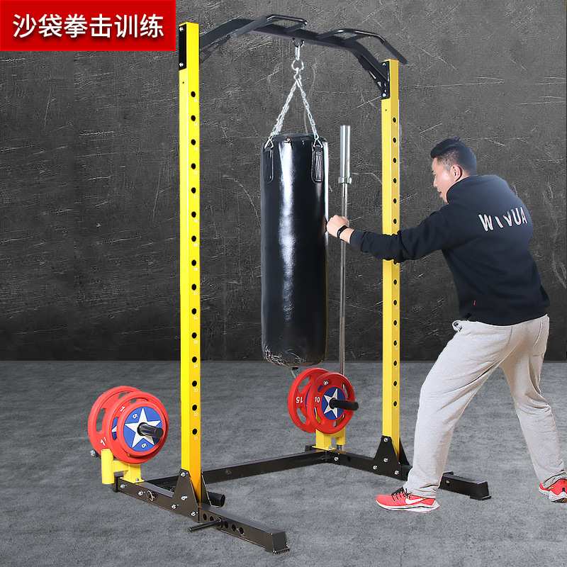 斯博锐深蹲架多功能龙门架家用卧推架多功能杠铃架双杠健身器材