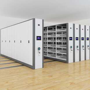 电动智能密集架档案密集柜 电动可移动密集架柜手摇密集柜厂家