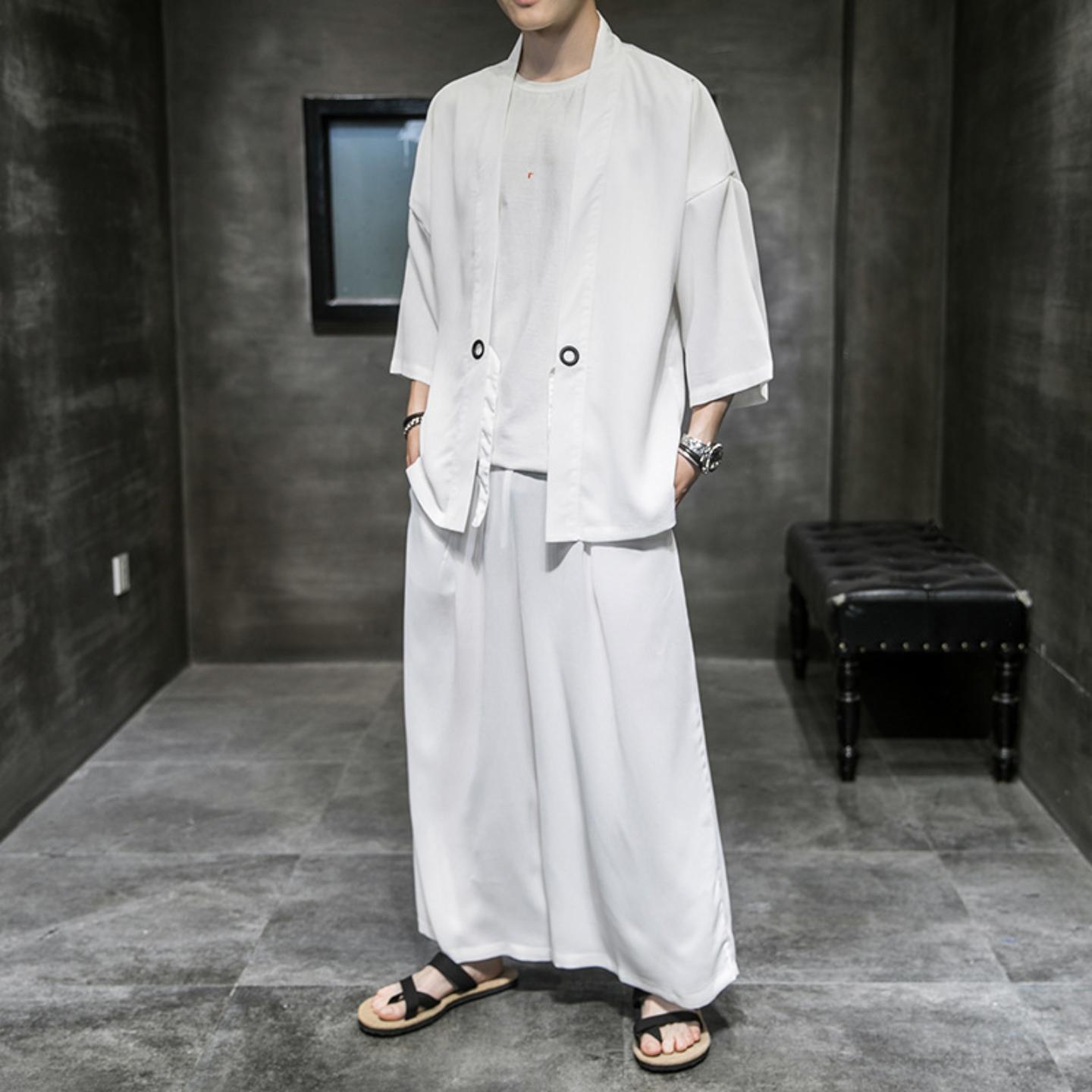 男士古风汉服仙气道袍薄款古装