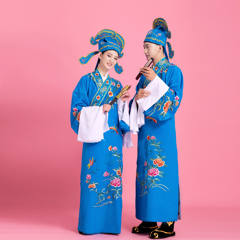 古装戏服男京剧小生越剧