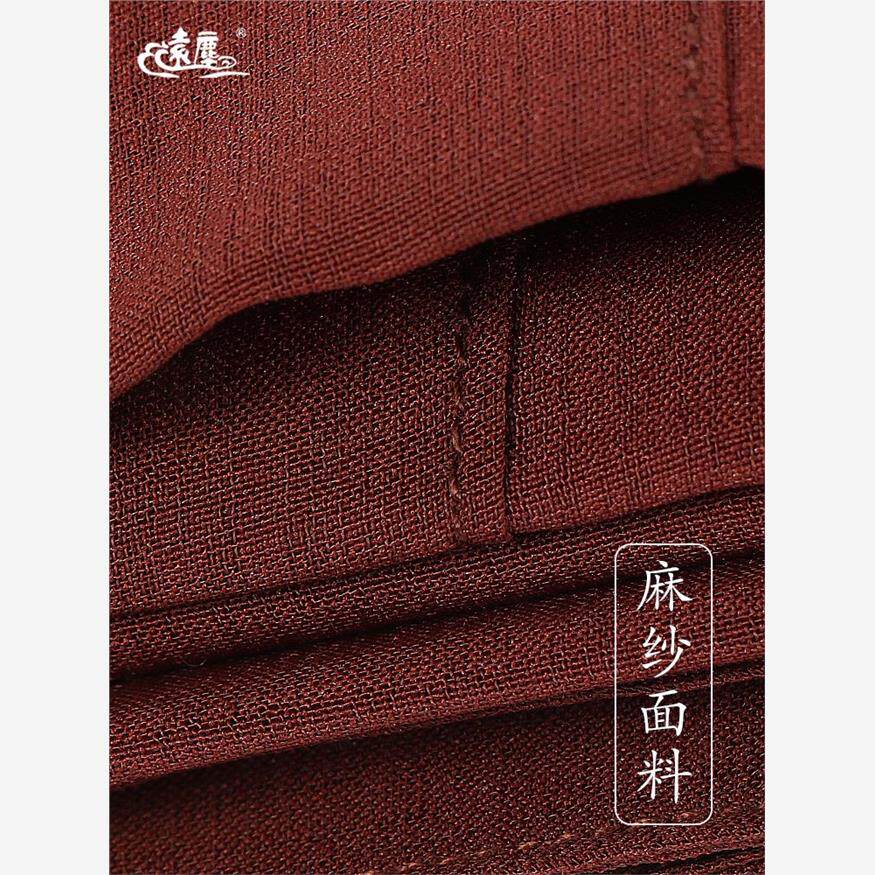 僧服曼衣麻纱木兰色居士出家师父缦衣五戒菩萨戒搭衣僧袍