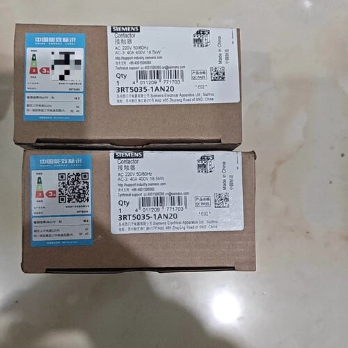 议价西门子接触器 3RT5035-1AN20 电压AC220V，