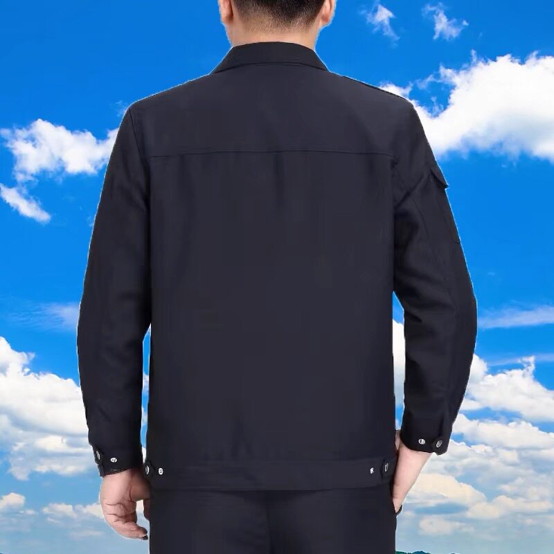 高档保安工作服保安制服长袖长裤保安服春秋冬套装男服物业执勤服