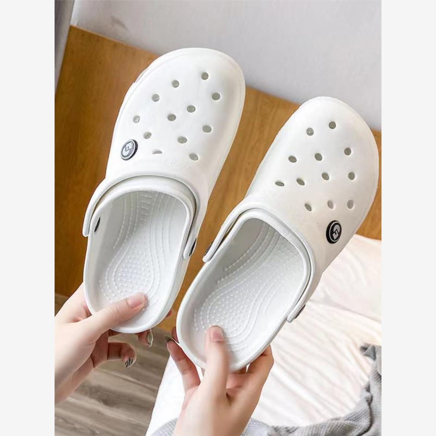 手术室洞洞鞋男女夏外穿