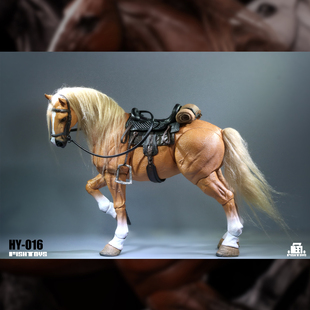 【顺丰包邮】鱼玩FishToys可动马模型黄骠马马年礼物手办玩具礼品