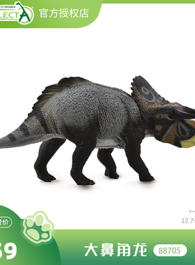 【88705大鼻角龙】CollectA动物模型儿童仿真玩具早教礼物宝宝