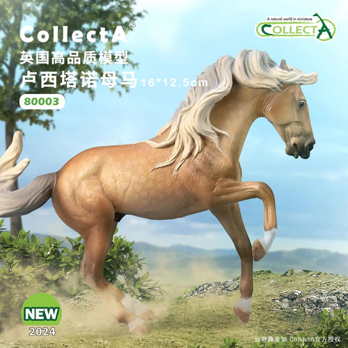 CollectA卢西塔诺母马动物模型