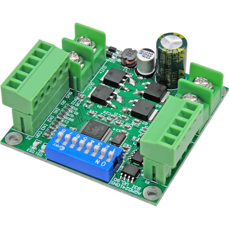 艾思控AQMD2410NS-B3I直流电机驱动器 控制器调速器电流PID正反转