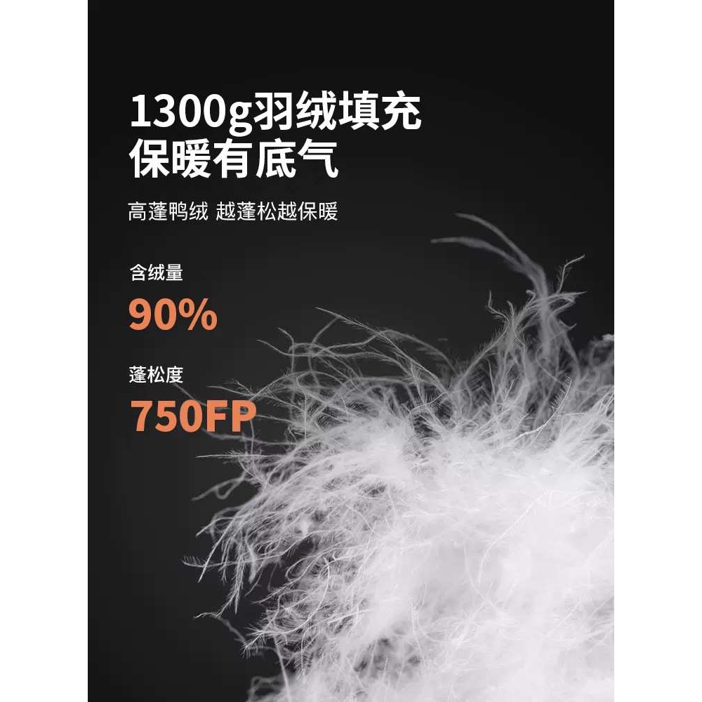 喜马拉雅露营羽绒睡袋户外加厚防寒成人秋冬过夜木乃伊信封-30度