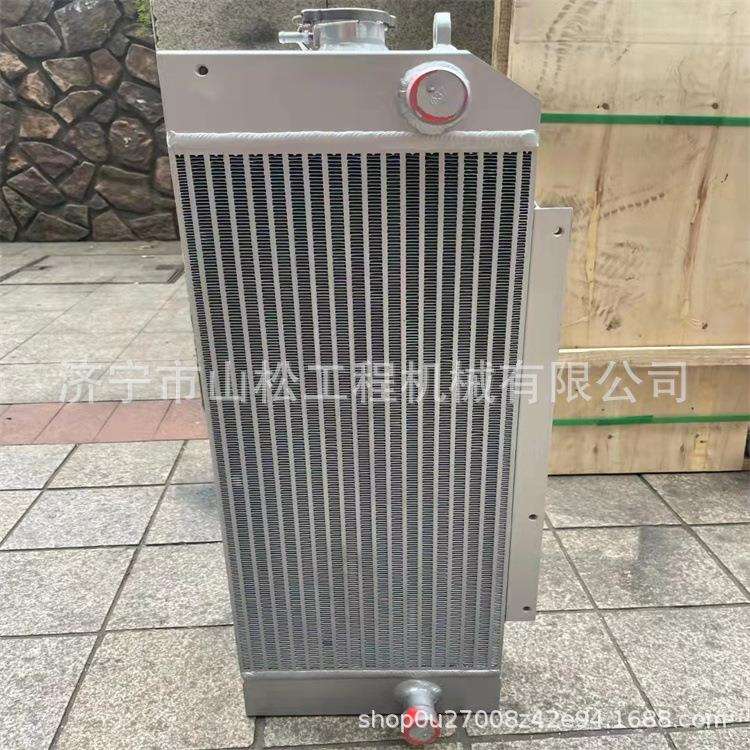 三一135-10 245H 375H挖掘机水箱油散 中冷 散热器总成冷凝器配件