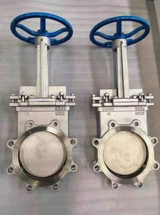 PZ73X 10P不锈钢手动浆液阀DN250对夹圆形浆液阀DN200耐磨浆液阀