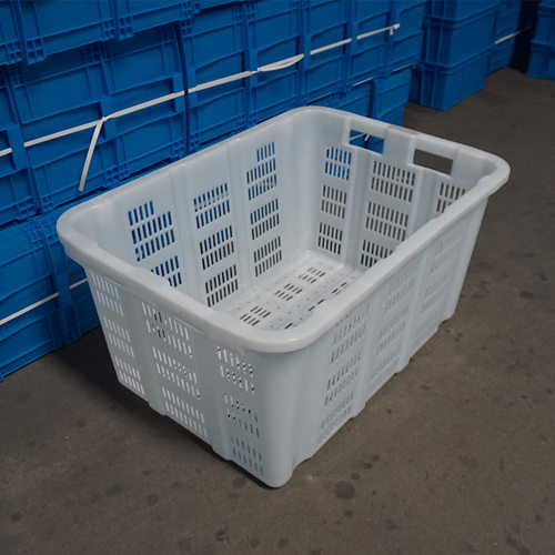 供应一米箩筐 大号塑料可套叠箩筐 加大加厚蔬菜水果周转箩