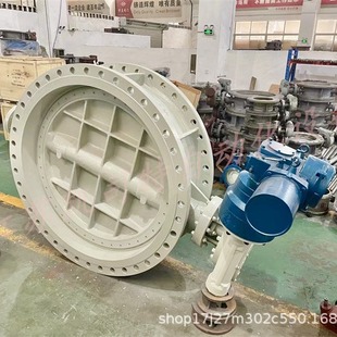 D941W DN1000不锈钢电动法兰调节通风蝶 2.5P电动不锈钢通风蝶阀