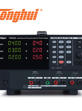 同惠（Tonghui）TH6422 三通道可编程线性直流电源 96W/15W(CH3)