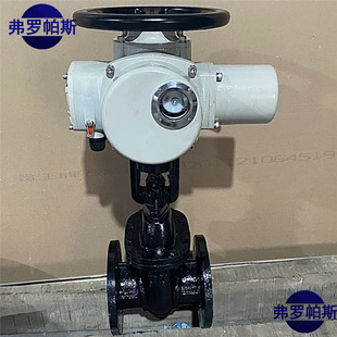 单闸板除污电动铸铁闸阀 16Q硬密封楔式 DN400污水管道闸阀 Z945T