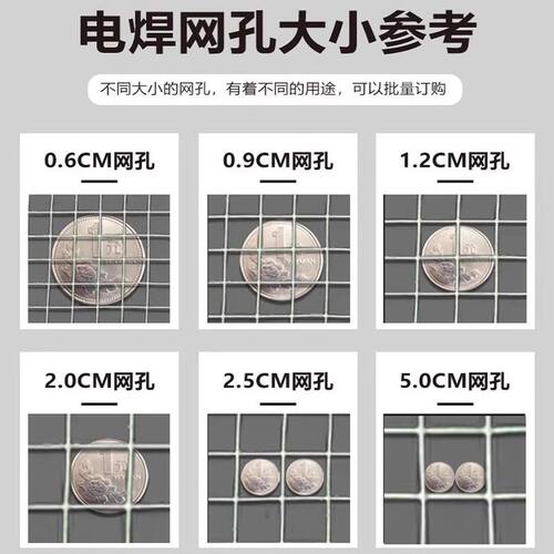 镀锌电焊网防鼠筛网焊接网格阳台防护钢丝网M养殖围栏铁丝网养殖
