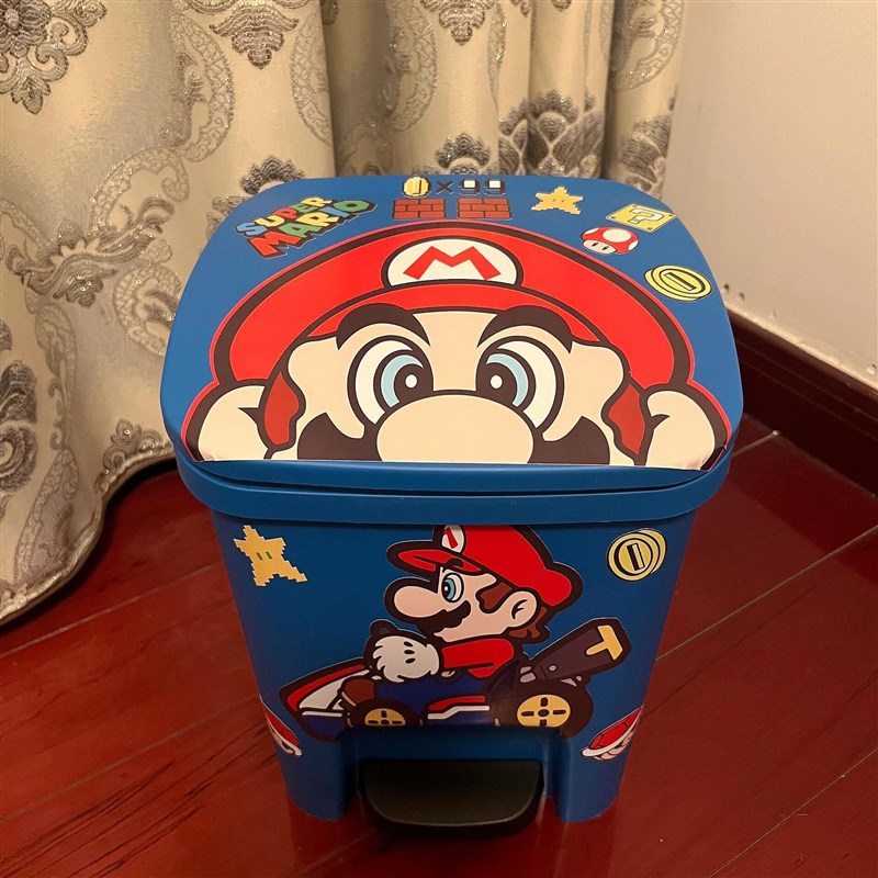 高颜值医疗c废物垃圾桶带盖家用大号大容量客厅办公室卧室2024新