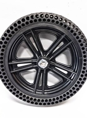 12寸12x2.50电动轮椅驱q动轮子12 1/2x2 1/4(62-203)实心轮胎总成