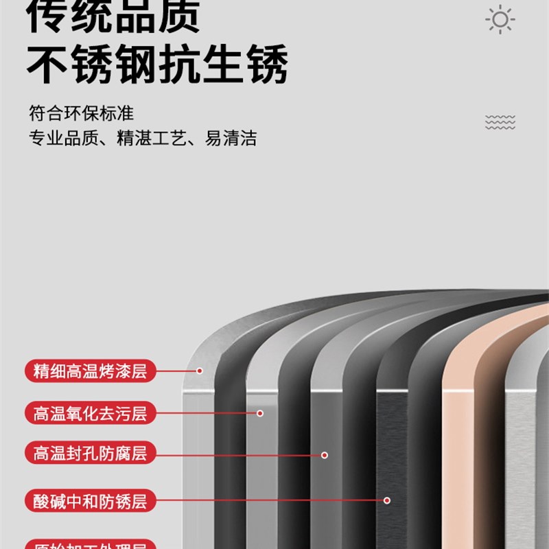 加粗不锈钢晾衣杆阳台顶装固定式C悬挂式一根家用防风挂晾衣杆晒