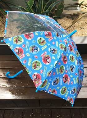 汽车飞机交通工具图m案儿童安全童男童幼儿园大小号晴雨两用遮阳