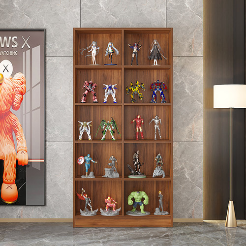 模型展示柜产品展示柜家用模型展架立式落K地式办公柜子资料文件