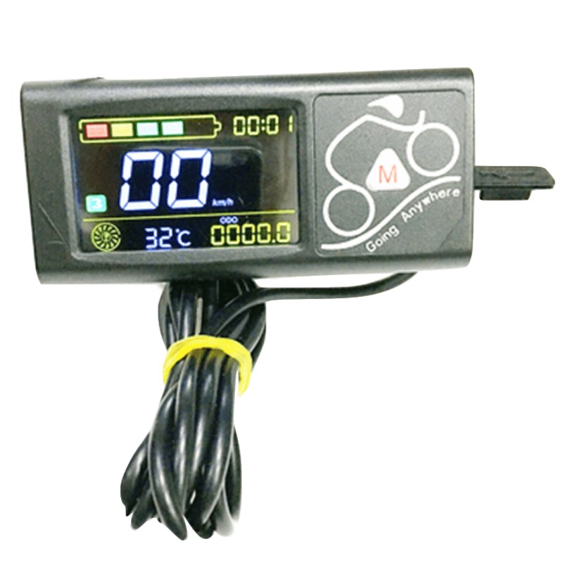 代驾王美宜佳竞腾折叠电动自行车加速换J挡仪表液晶显示器显示屏