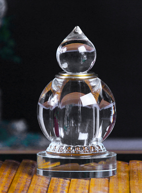 大号装藏结缘中号水晶舍利塔摆件供养舍利子佛塔嘎乌盒.工艺品饰