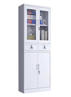 泉州市钢b制办公文件柜铁皮矮柜资料带锁凭证柜档案员工储物更衣
