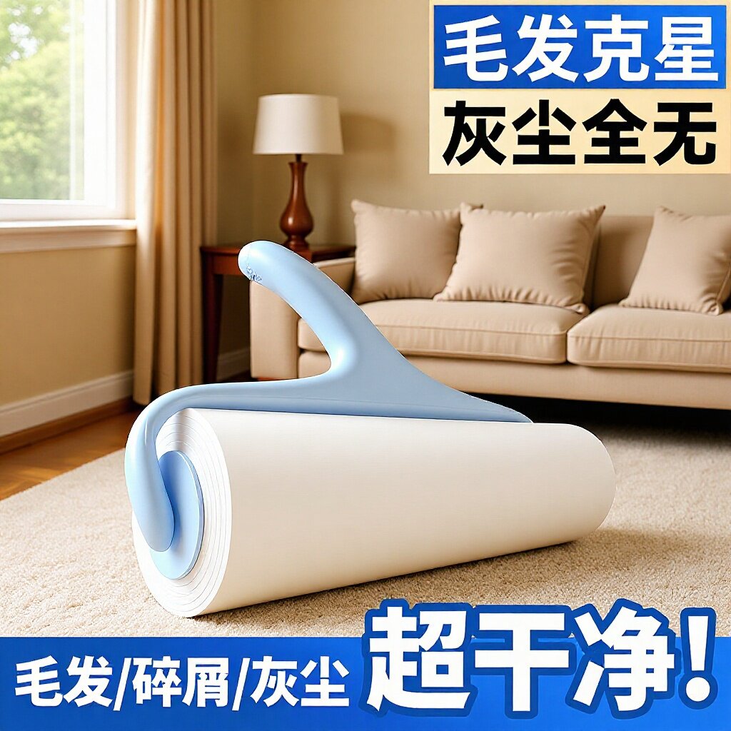 粘毛器滚筒粘毛神器衣服去毛球器