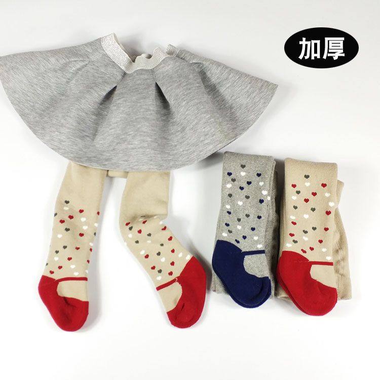 女童连体裤袜袜连裤袜秋冬季加厚现货供应公主爱心宝宝毛圈保暖袜,童装/婴儿装/亲子装,连身衣/爬服/哈衣,淘宝优惠券,粉丝福利购,淘宝优惠卷