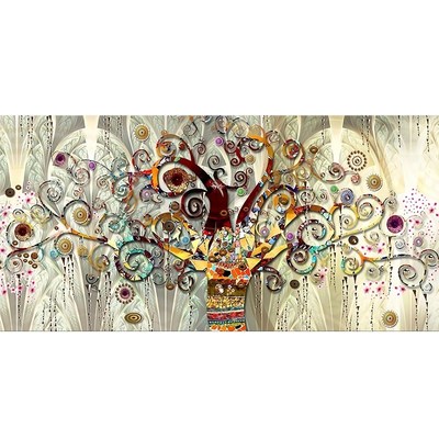 现货*Artist Gustav Klimt Tree of Life Artist Scadia Cavas