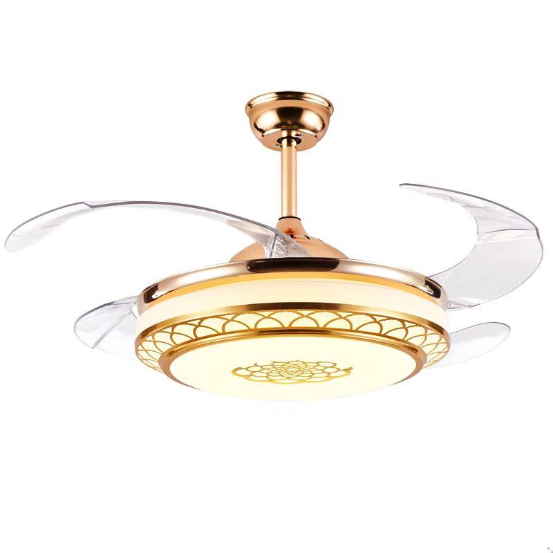 吊扇灯客厅隐形风扇灯餐厅灯带电扇 饭厅卧室家用吊顶带灯吊扇灯,家装灯饰光源,餐厅吊灯,淘宝优惠券,粉丝福利购,淘宝优惠卷