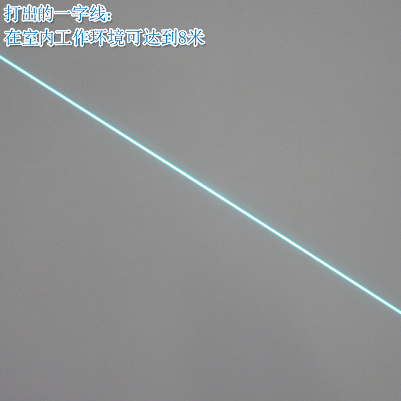 488nm60mw可调天蓝色激光器 点状一字十字线红外线定位灯镭射模组