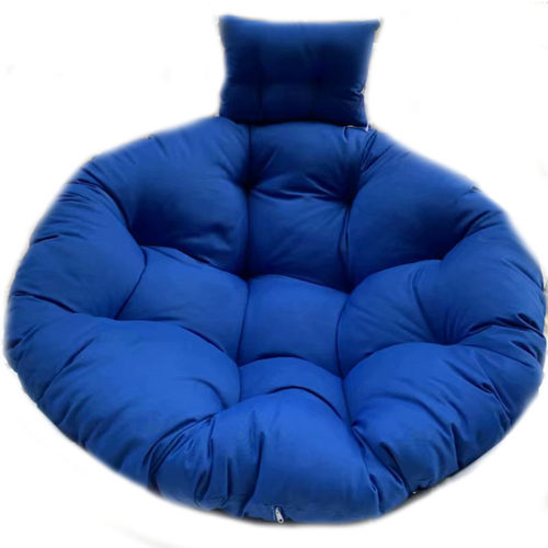 吊椅秋千鸟巢坐垫单人吊篮换洗可拆洗垫子圆形垫摇篮沙发加厚靠垫