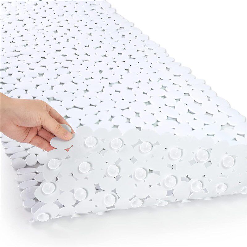 鹅卵石浴室防滑地垫环保PVC浴缸垫石头脚垫老人洗澡防摔吸盘垫