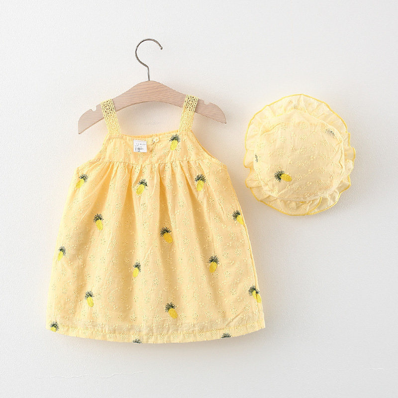 女童连衣裙夏季薄款儿童吊带裙子1一2-3-4岁小女孩宝宝夏装公主裙