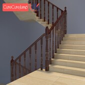 儿童阳台防护网楼梯安全网布宝宝扶梯网护栏挡板围栏加厚防坠神器