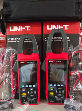 议价优利德UT217A/B示波器二合一钳形表交直流电流1000A